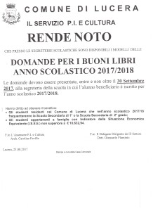 Buoni libri 2017-18